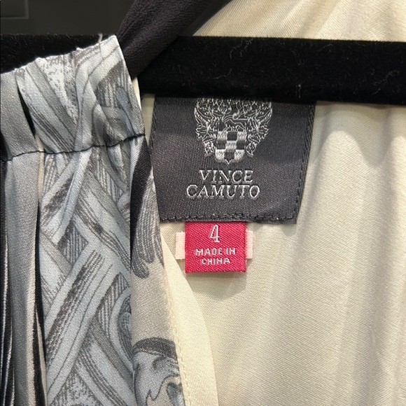 Vince Camuto Black and White Patterned Dress - Picture 2 of 10